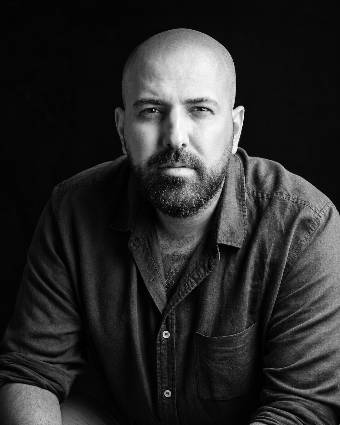 Portrait of Vahid, Wig Maker